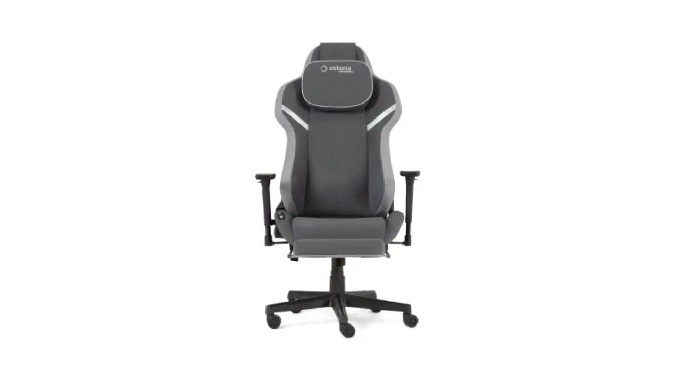 Массажное кресло Askona Smart Jet Office Relax, цвет серый фото - 1 - большое изображение