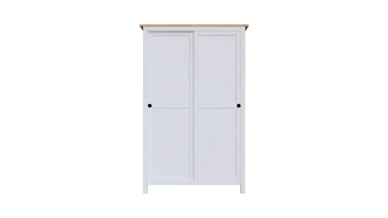 Шкаф с раздвижными дверями Terek, цвет Белый + светло-коричневый фото - 5 - большое изображение