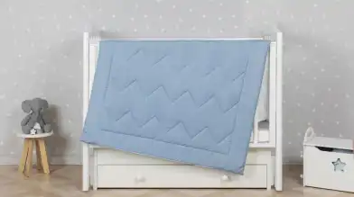 Одеяло Yukko, цвет голубой картинка - 2 - превью