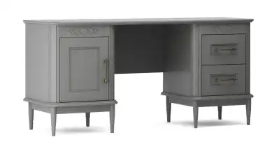 Стол письменный 1 дверь + 2 ящика Morro, цвет Серый фото - 1 - превью