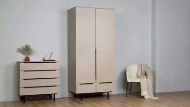 Шкаф двухдверный Ruza, цвет Капучино фото - 1 - превью