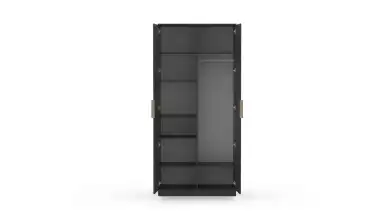 Шкаф двухдверный Selenga, цвет Черный Графит фото - 3 - превью