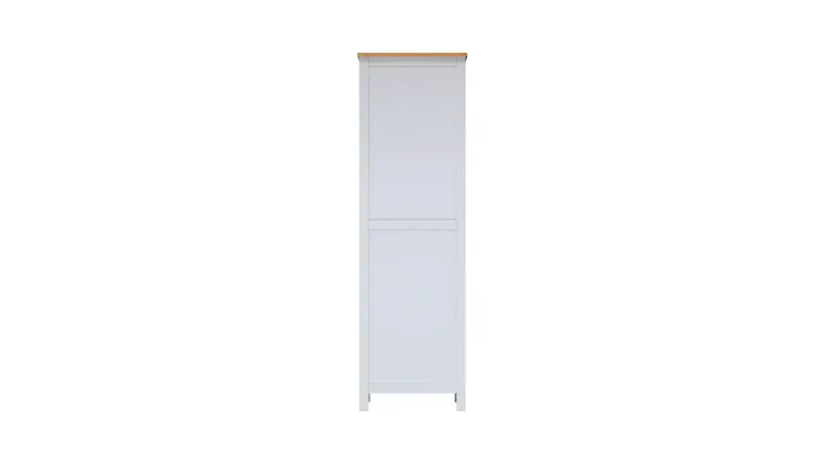 Шкаф с раздвижными дверями Terek, цвет Белый + светло-коричневый фото - 8 - большое изображение