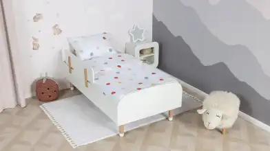 Детская кровать Kiki, цвет: Белый базовый Askona фото - 4 - превью