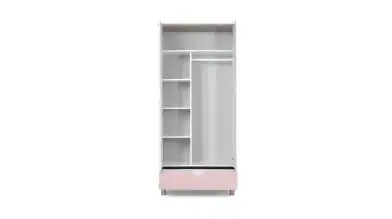  Шкаф двухдверный Burry розовый фото - 6 - превью