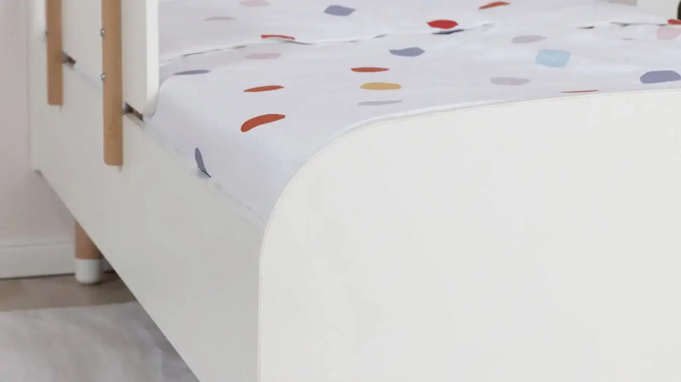 Детская кровать Kiki, цвет: Белый базовый Askona фото - 3 - большое изображение