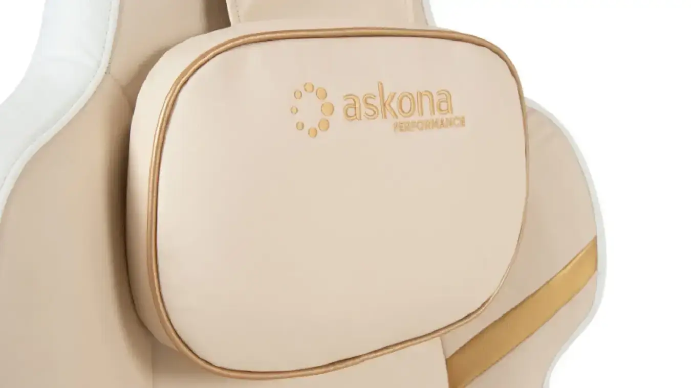 Массажное кресло Askona Smart Jet Office Relax, цвет бежевый фото - 5 - большое изображение