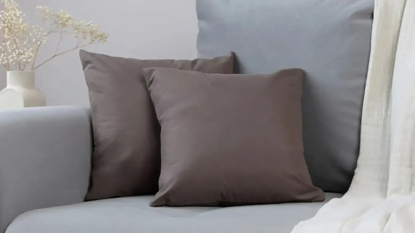 Подушка декоративная Basic, цвет Капучино картинка - 2 - большое изображение