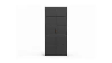 Шкаф двухдверный Selenga, цвет Черный Графит фото - 2 - превью