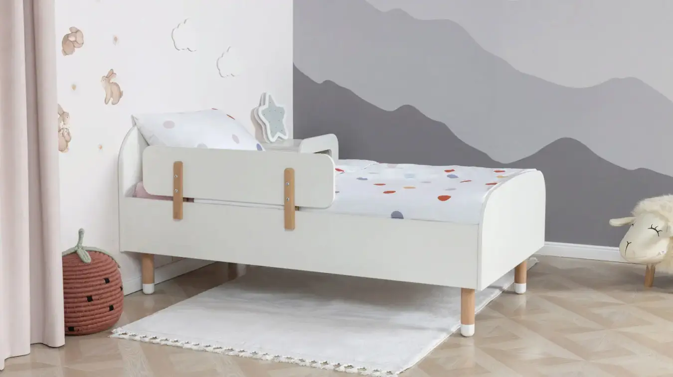 Детская кровать Kiki, цвет: Белый базовый Askona фото - 2 - большое изображение