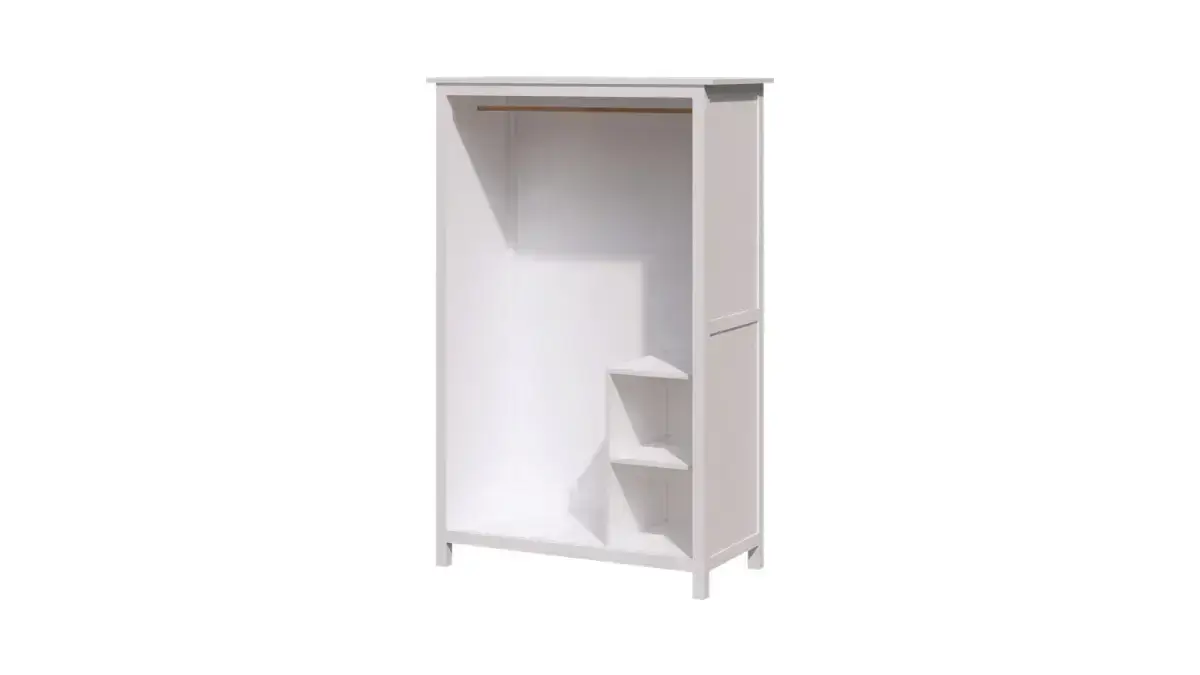 Шкаф с раздвижными дверями Terek, цвет Белый фото - 7 - большое изображение