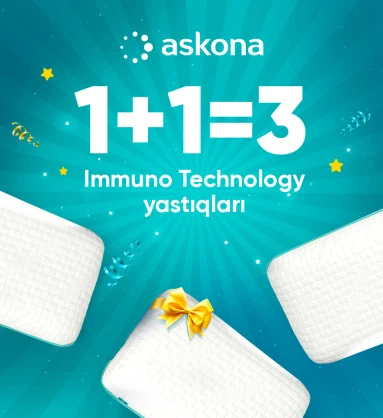 1+1=3 на подушки Immuno Technology 2.0