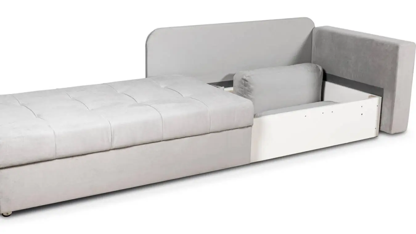 Диван-кровать Nice правый с коробом для белья Askona фото - 4 - большое изображение