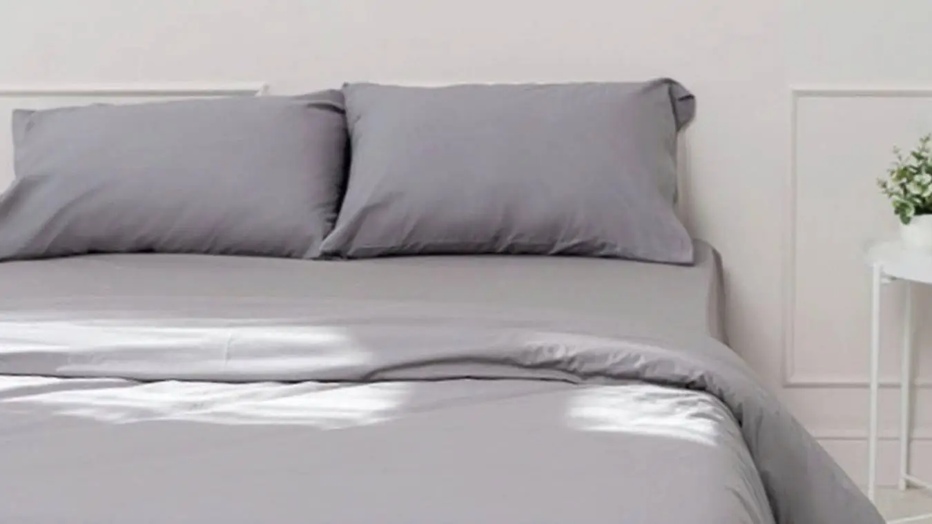 Простынь Comfort Cotton, цвет: Светло-серый Askona фото - 2 - большое изображение