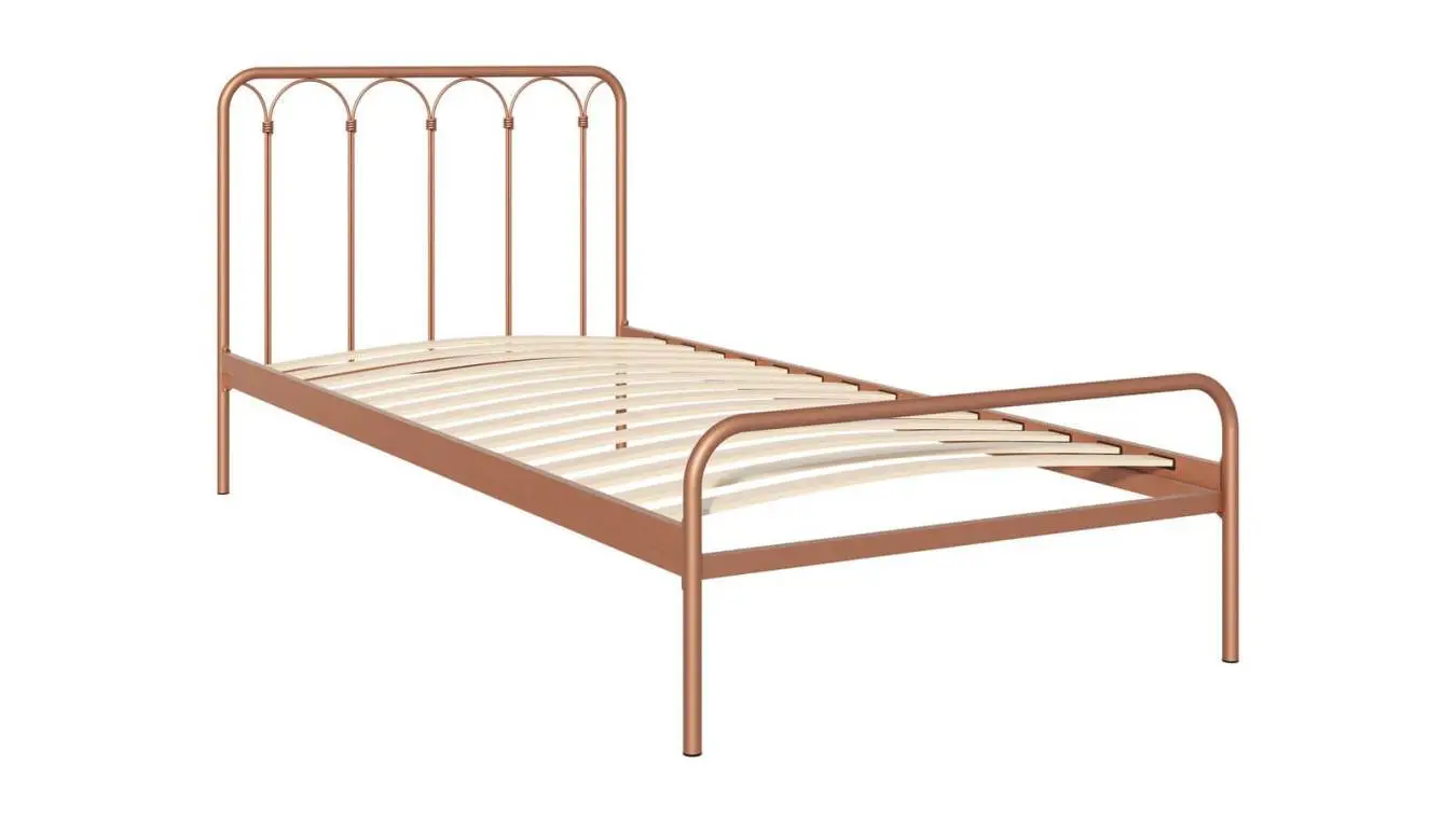Металлическая кровать Corsa Bronza matic в спальню Askona фотография товара - 11 - большое изображение
