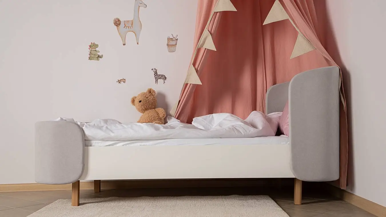 Детская кровать Twiggy, серая фото - 7 - большое изображение