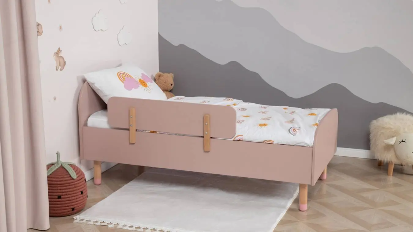 Детская кровать Kiki, цвет: Розовый Антик Askona фото - 3 - большое изображение