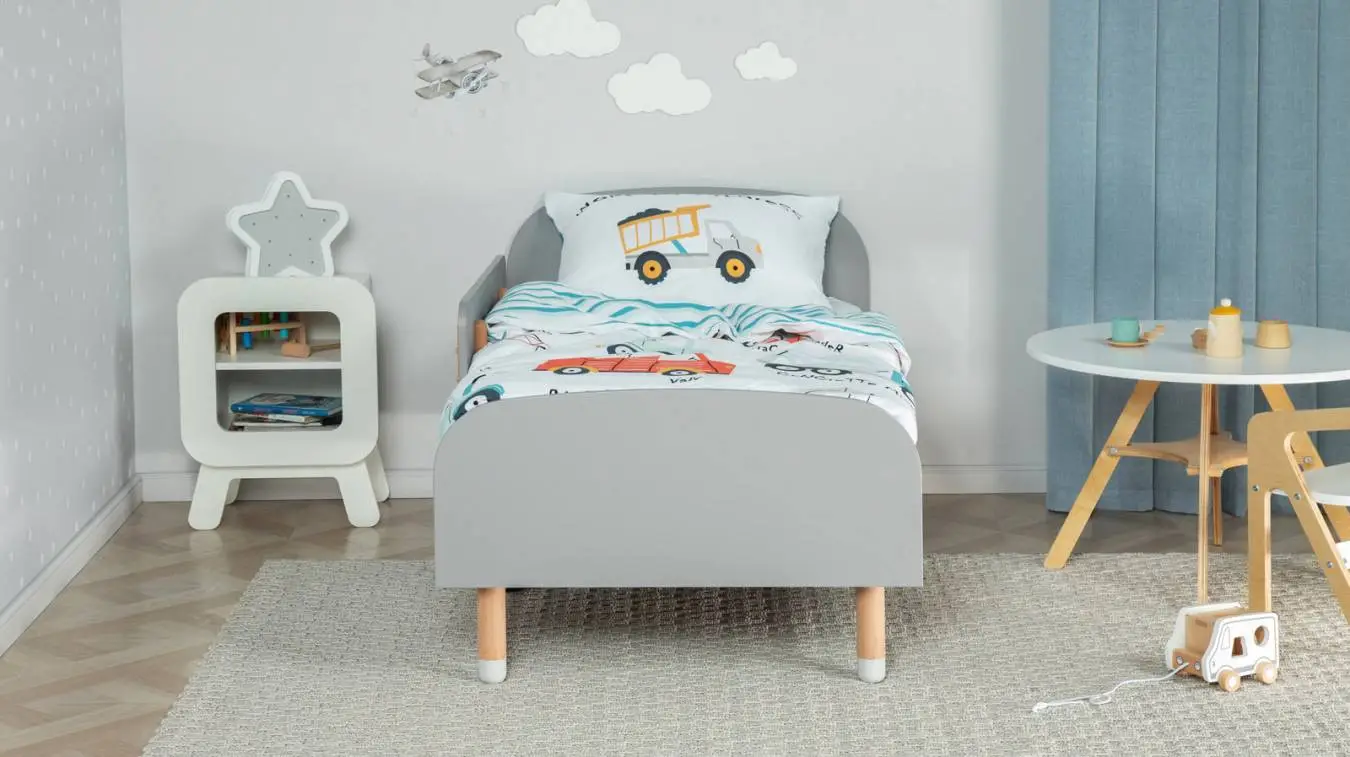 Детская кровать Kiki, цвет: Серый Арктика Askona фото - 4 - большое изображение