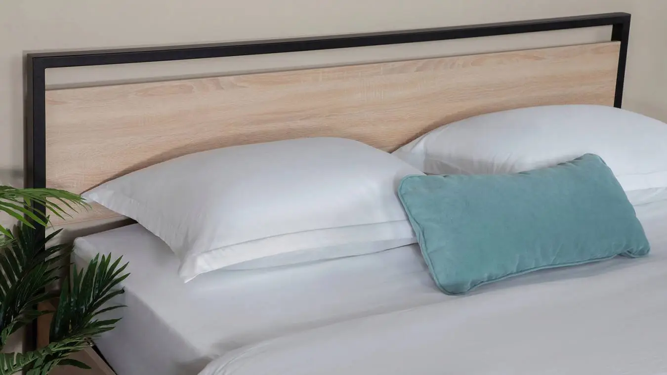 Кровать Moris, цвет Дуб бардолино из лдсп в современном стиле Askona фотография товара - 4 - большое изображение