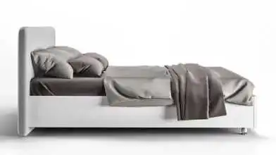 Мягкая кровать Bliss Ice, цвет Белый премиум на высоких ножках с прямым изголовьем Askona фотография товара - 4 - превью