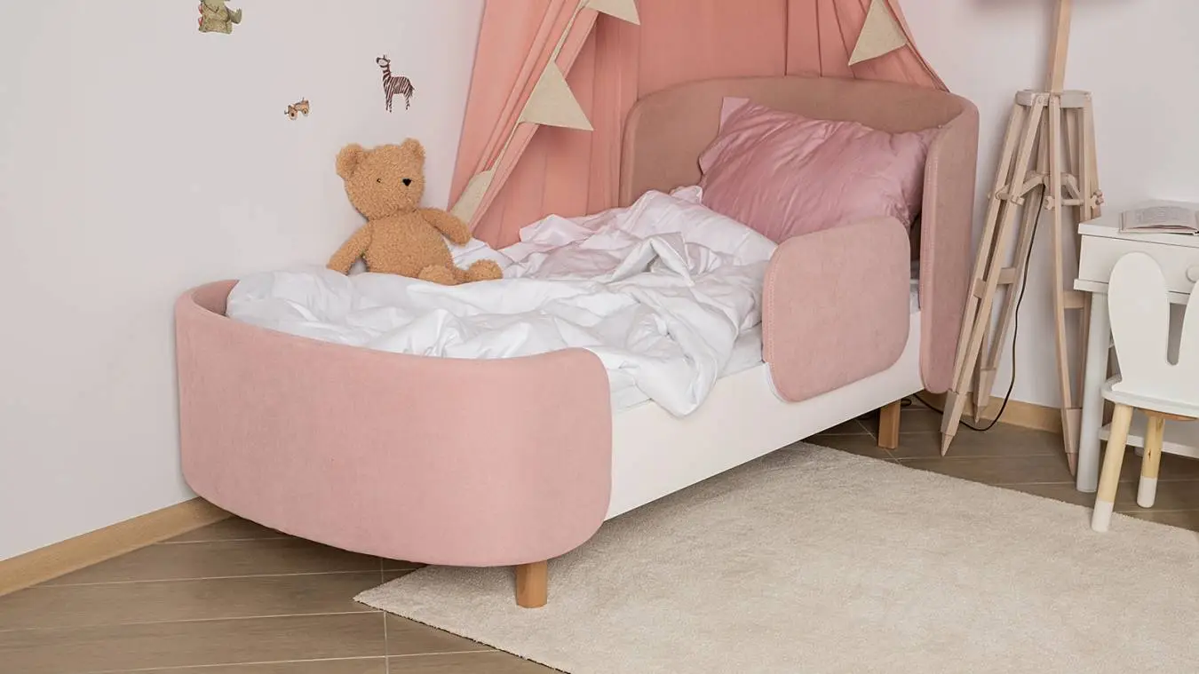 Детская кровать Twiggy, розовая фото - 1 - большое изображение