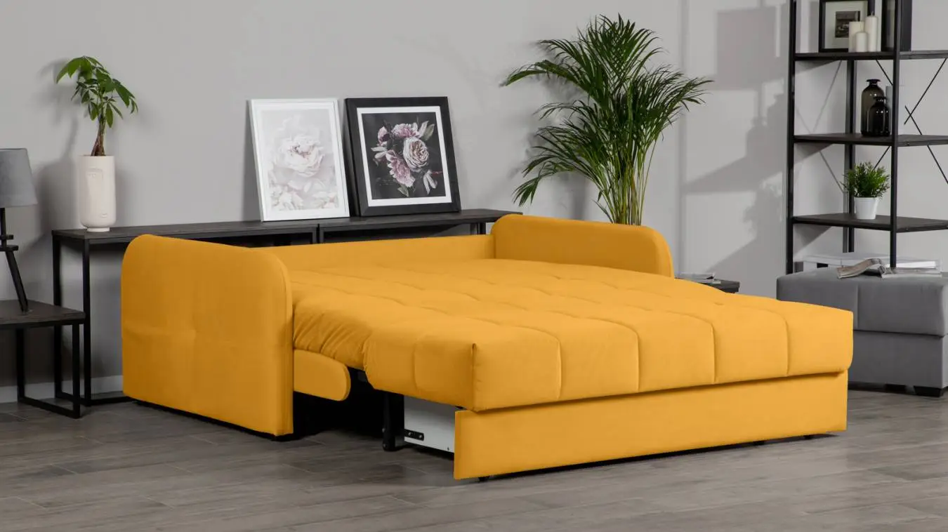 Диван-кровать Domo Pro с коробом для белья с мягкими подлокотниками Askona фото - 3 - большое изображение