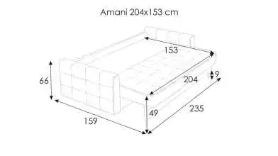 Диван-кровать Amani-W с коробом для белья Askona фото - 28 - превью