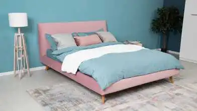 Мягкая кровать Ivona в скандинавском стиле фото - 1 - превью