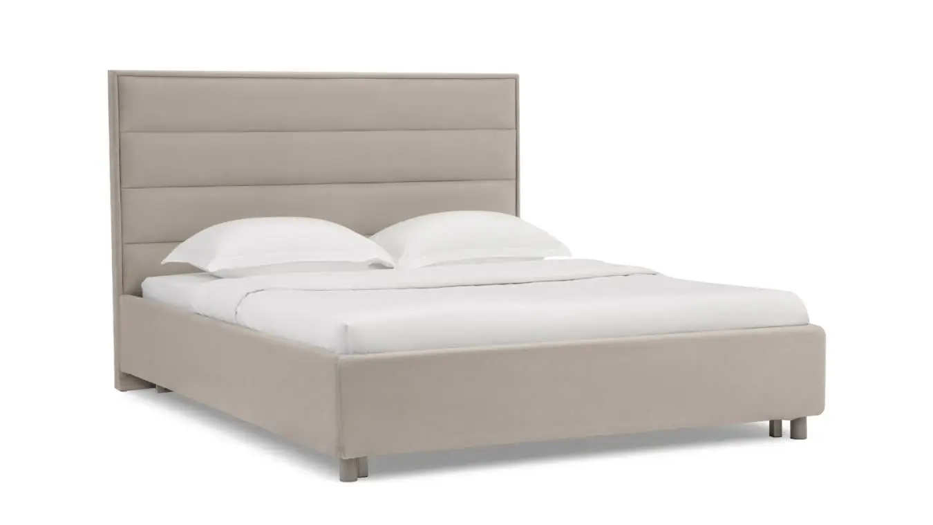 Мягкая кровать Laima с объемным изголовьем Askona фотография товара - 5 - большое изображение