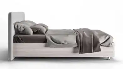 Мягкая кровать Bliss Ice, цвет Ясень на высоких ножках с прямым изголовьем Askona фотография товара - 6 - превью