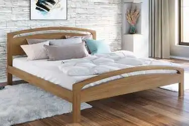 Деревянная кровать Regina Extra, цвет светлый орех - 1 - превью