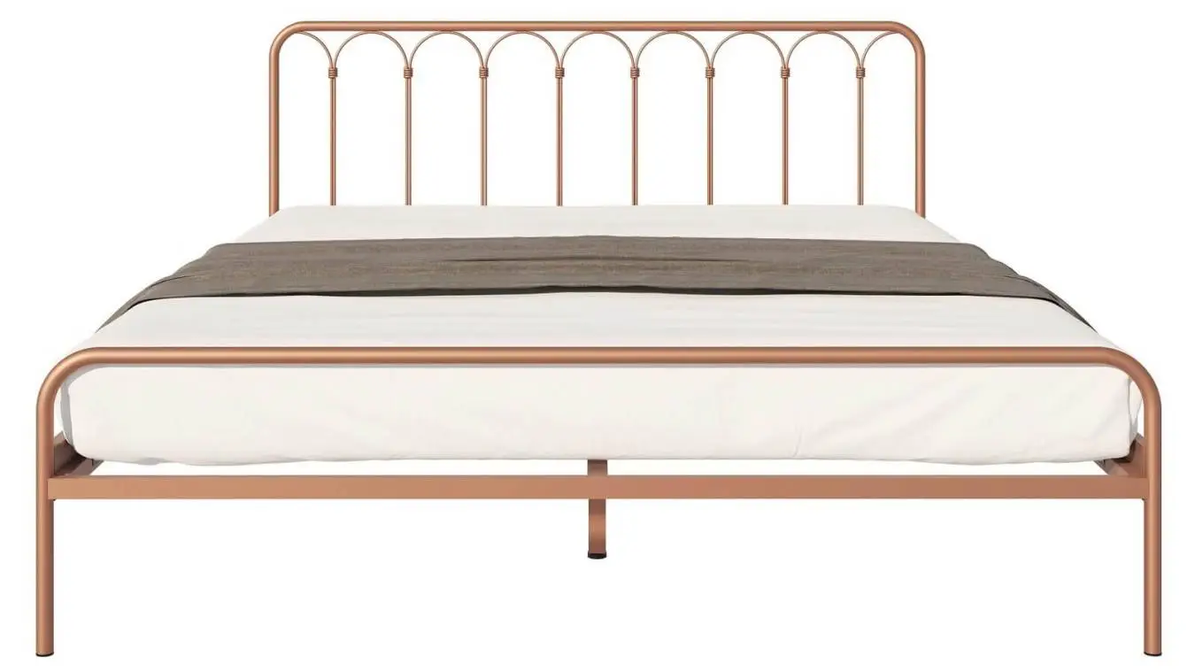 Металлическая кровать Corsa Bronza matic в спальню Askona фотография товара - 4 - большое изображение
