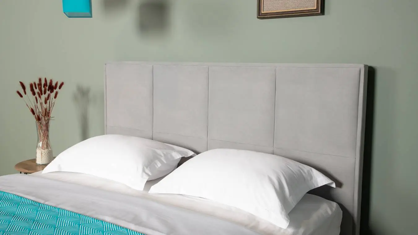 Мягкая кровать Linea с прямым изголовьем Askona фотография товара - 5 - большое изображение