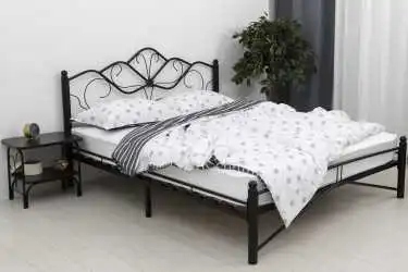 Кованая кровать LUARA, цвет чёрный Askona фото - 1 - превью