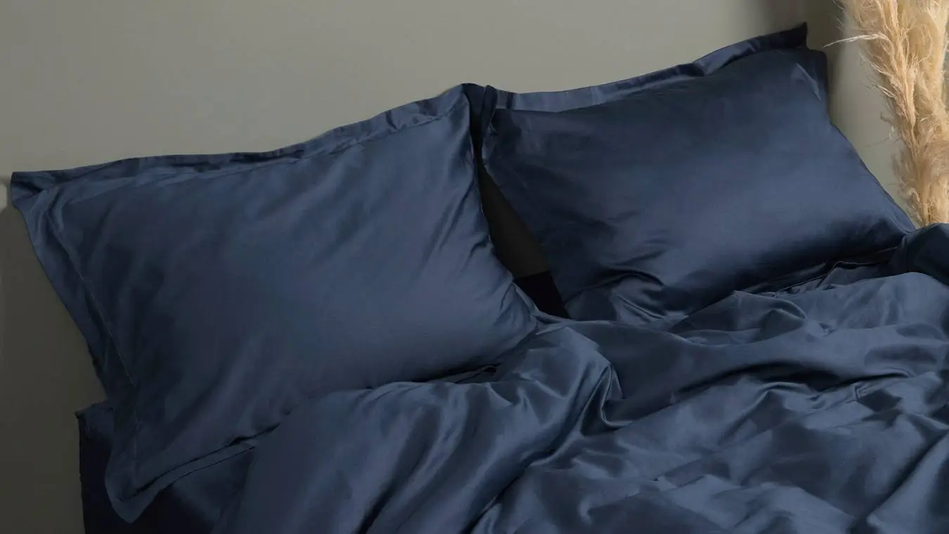 Постельное белье Askona Home КПБ, цвет Темно-синий Askona фото - 5 - большое изображение