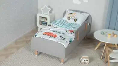 Детская кровать Kiki, цвет: Серый Арктика Askona фото - 2 - превью