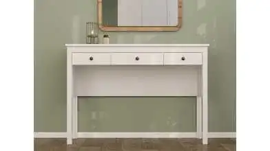 Туалетный столик с ящиками Kasli, цвет Белый фото - 1 - превью