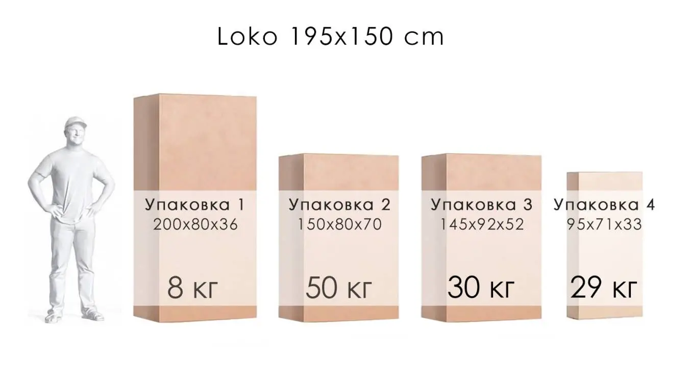Диван LOKO угловой с коробом для белья Askona фото - 9 - большое изображение