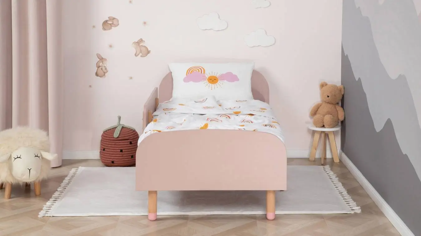 Детская кровать Kiki, цвет: Розовый Антик Askona фото - 2 - большое изображение