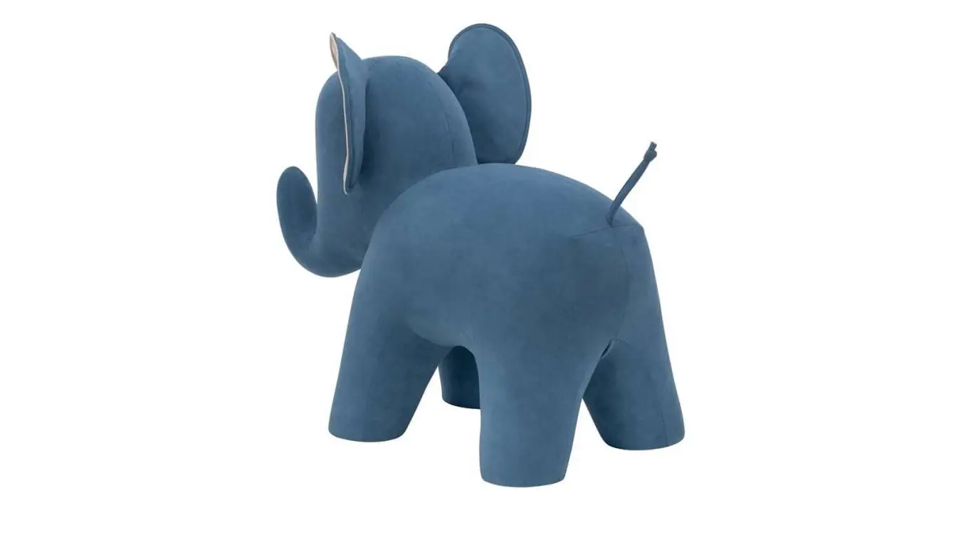 Пуф ELEPHANT blue фото - 3 - большое изображение