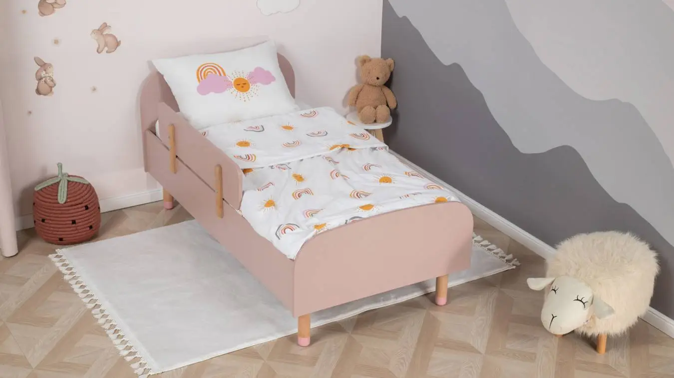 Детская кровать Kiki, цвет: Розовый Антик Askona фото - 4 - большое изображение