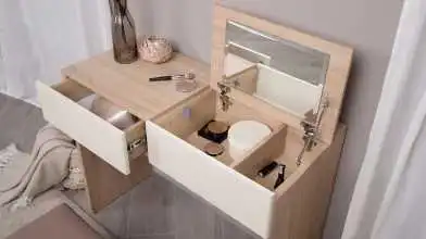 Туалетный столик Handy Ice, цвет Дуб Бардолино натуральный + mBeige фото - 3 - превью